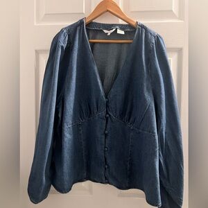 Levi Jean Corset Style Top